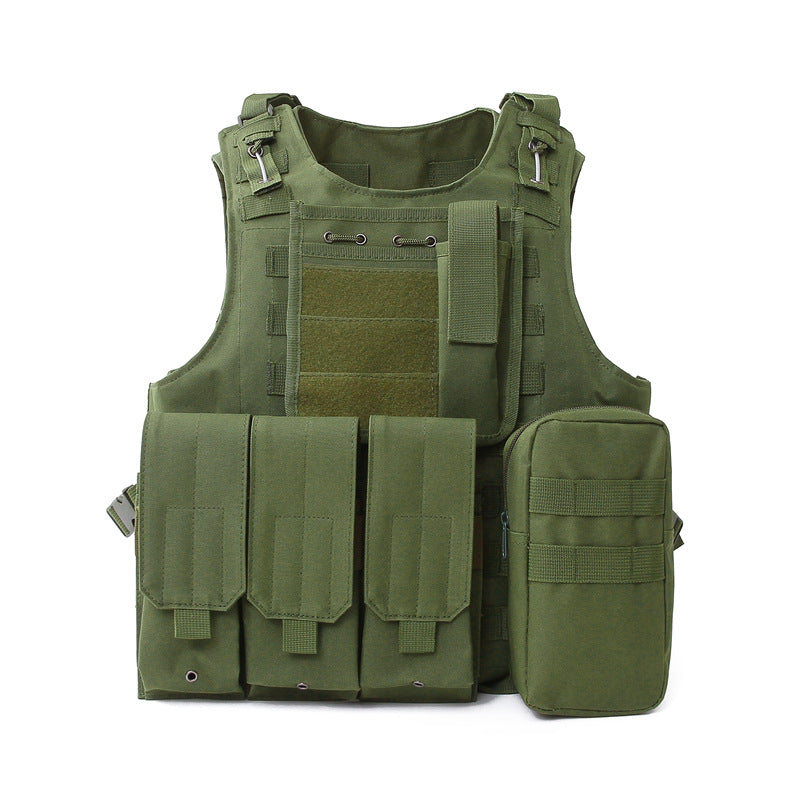 Tactical Vest Outdoor Airsoftwater Based Combat Steel Wire Bulletproof Et résistant au stab