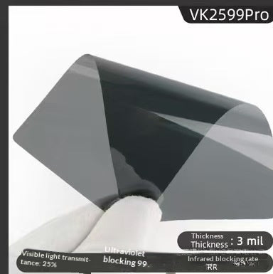 Fenêtre de film solaire automobile verre thermo-isolant