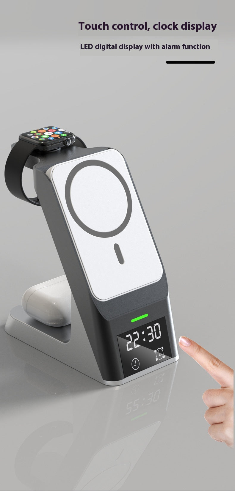 Chargeur sans fil multifonctionnel six en un