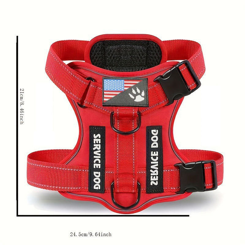 Veste de la poitrine tactique grand chien