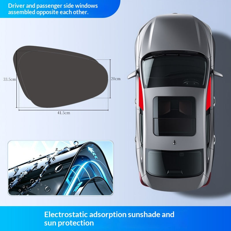 Fenêtre de voiture Sunshade Statique Cling Film
