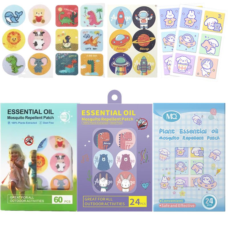 Stickers Non-Tissé Bite Extérieur Enfants Cartoon Bio