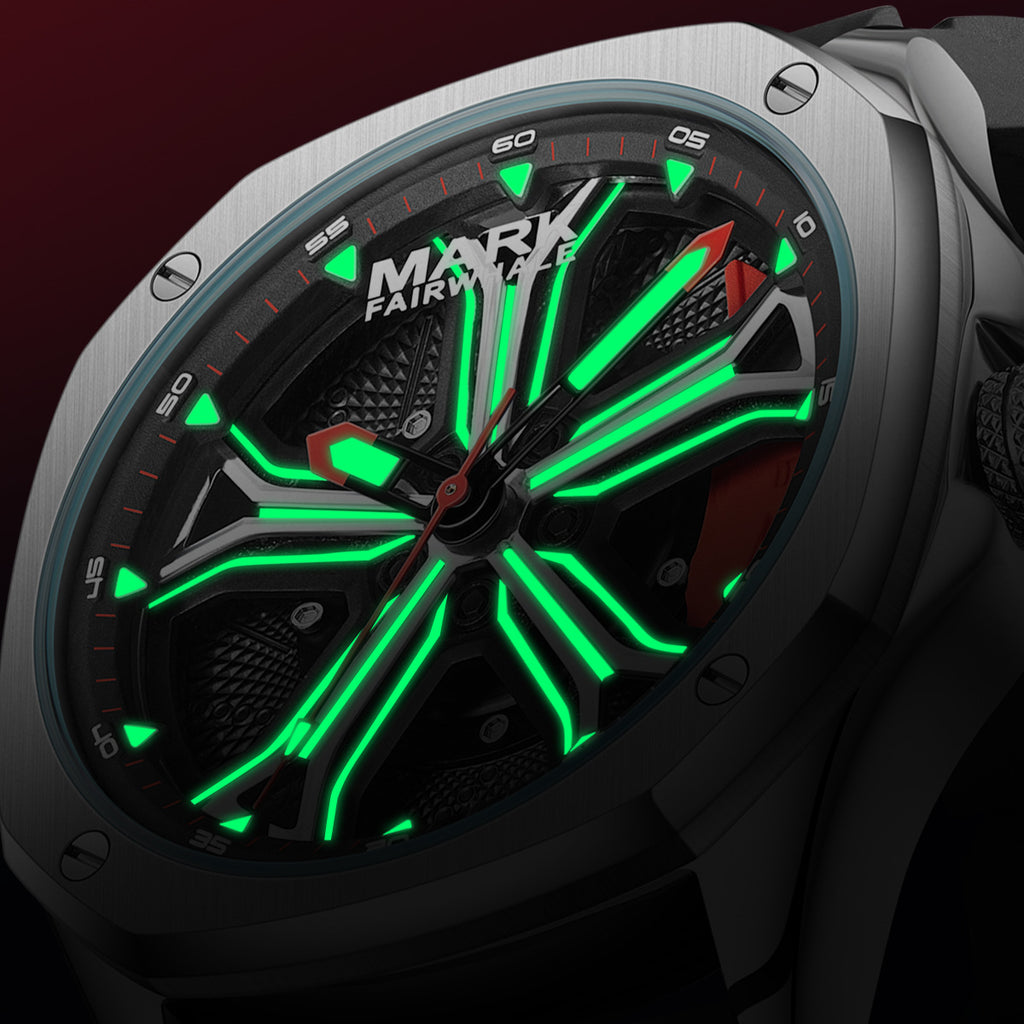 Montre Quartz Lumineuse étanche à l'eau pour étrier Hub