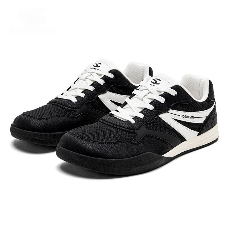 Hommes Casual Sports large orteil box plat monocouche chaussures