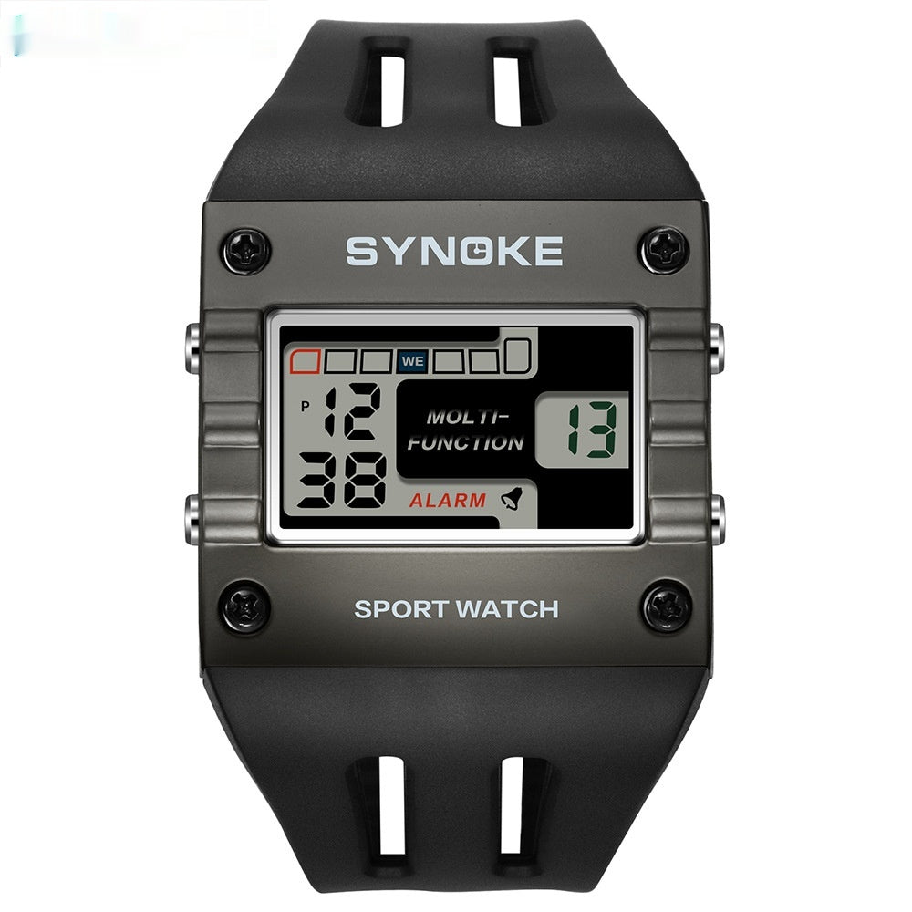 Homme en alliage de sport Smartwatch avec un grand affichage et un design résistant à l'eau