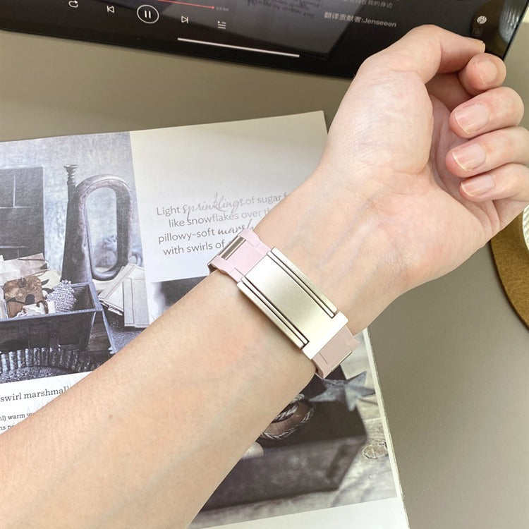 Bracelet de montre en acier inoxydable en forme de T