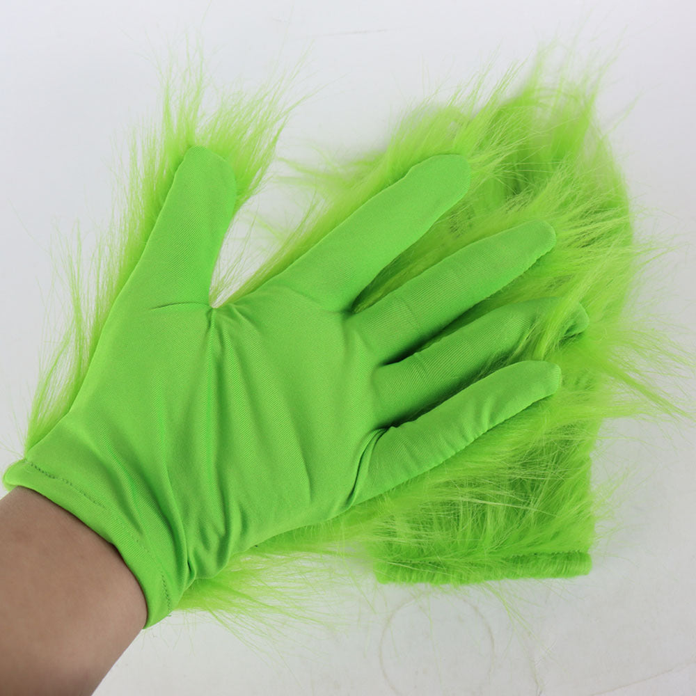 Masque de Noël Furry Gants Cosplay Vacances Props périphérique