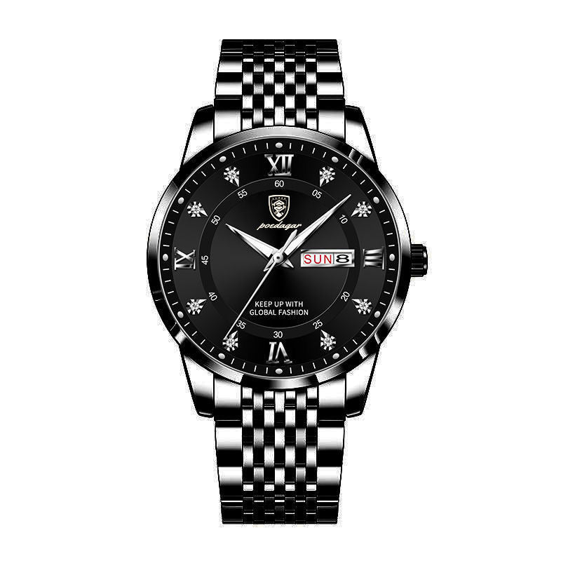 Lumineux montre homme mode coréenne