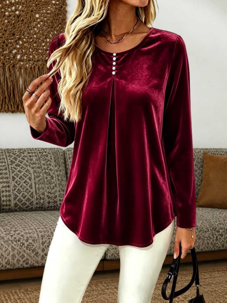 T-shirt à manches longues pour femmes