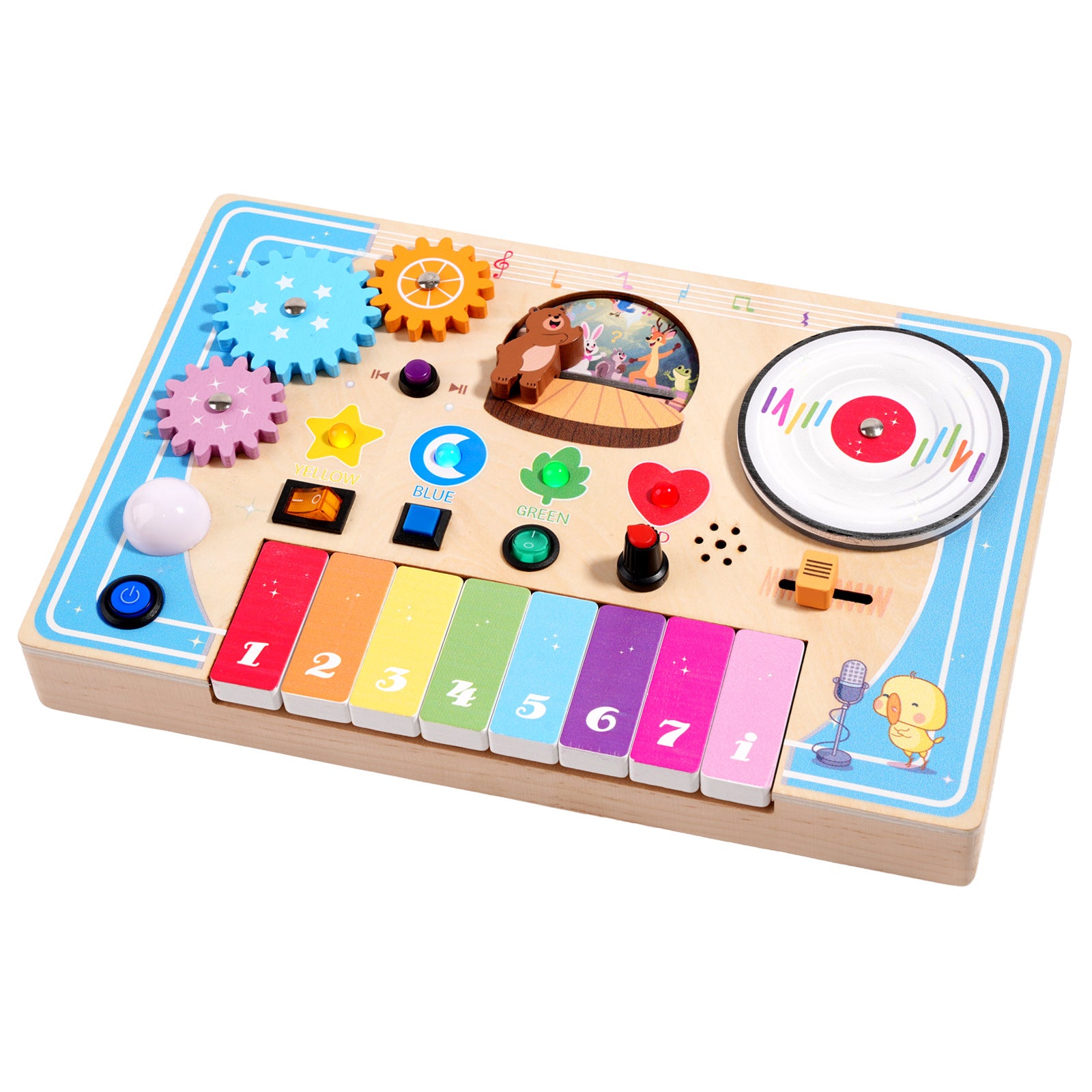 Socket Plays The Pianomultifonctional Educational Toy