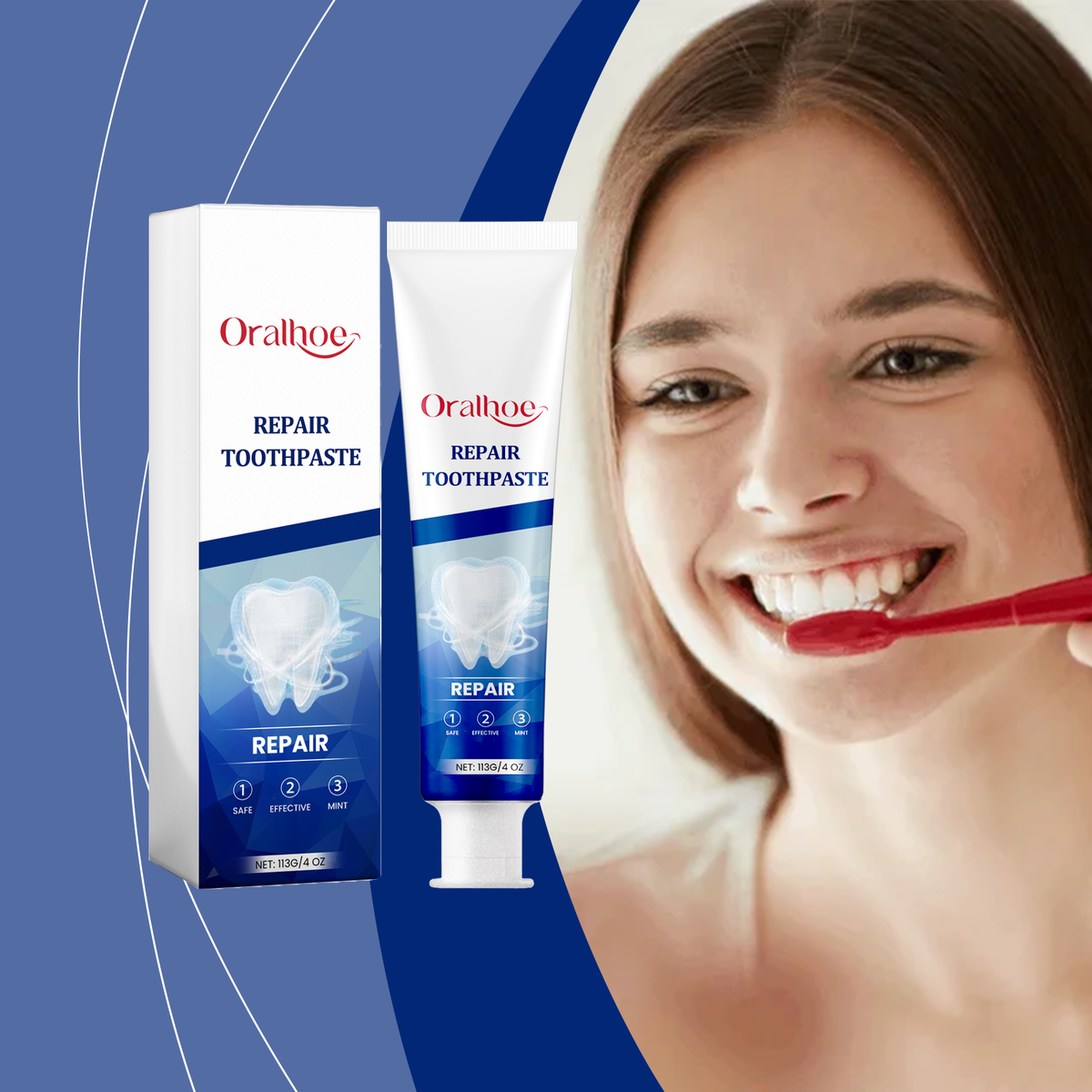 Probiotic Toothpaste for Fresh Breath and Whiter Teeth