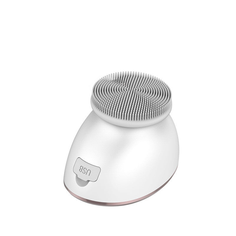Dispositif de nettoyage du visage en silicone électrique Importé