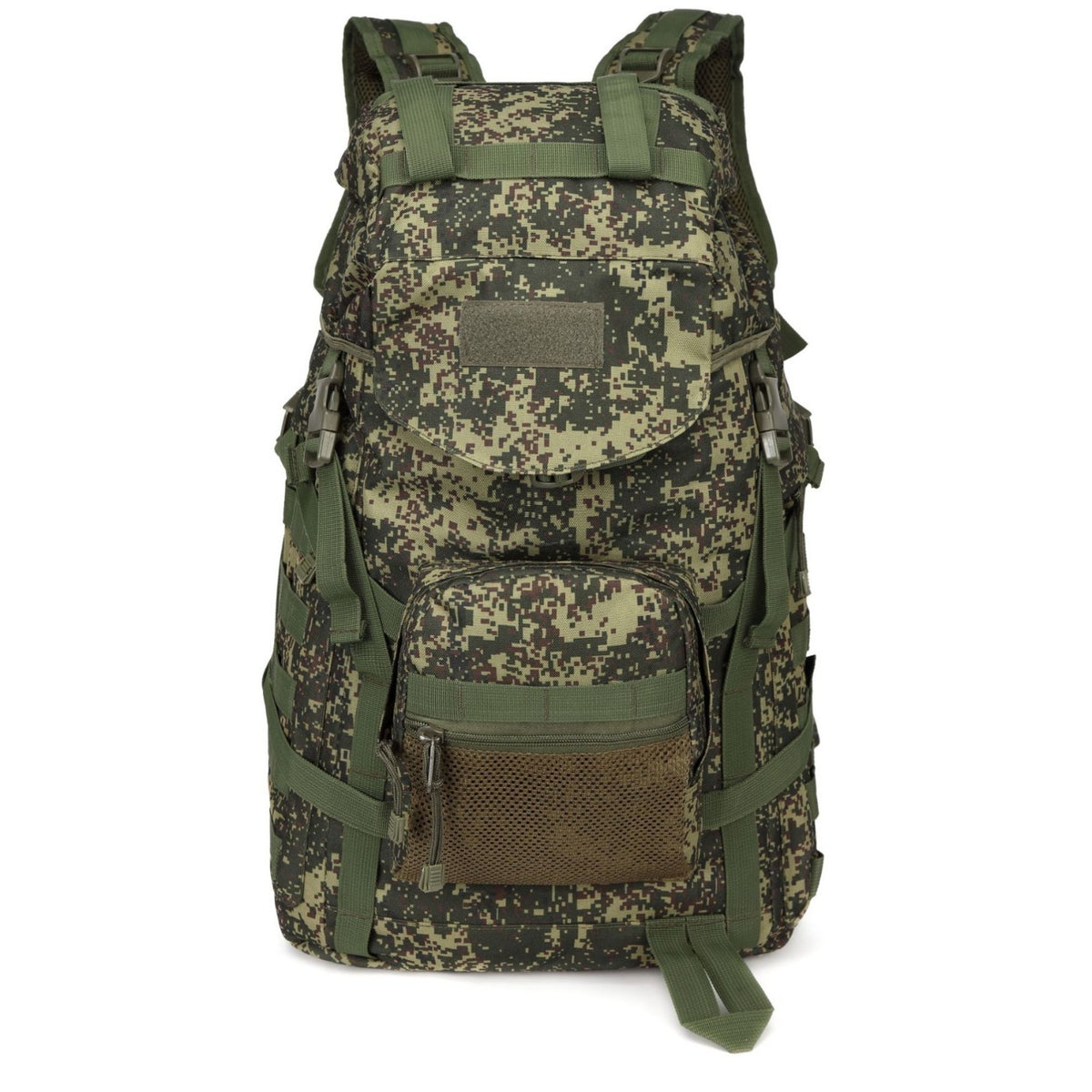 60L Camouflage Backpack for Camping Hiking and Cycling