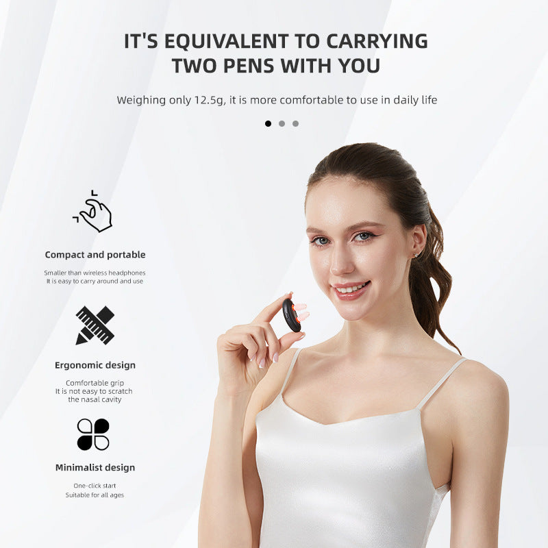 Device for the relief of chronic allergic sinusitis Infrared rhinitis treatment device