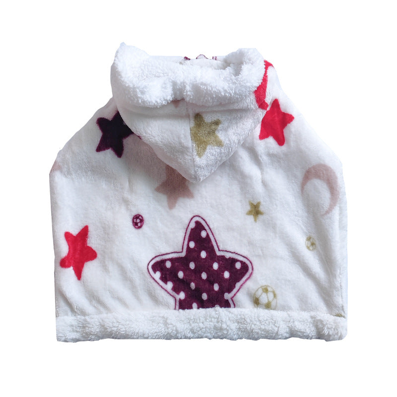 Pyjamas portatifs de crapauds à fourrure chaude