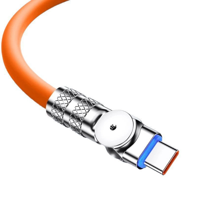 Rotary Type-C Fast Charging Cable