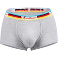 Sous-vêtements pour hommes en coton taille moyenne Rainbow Belt Boxer Short
