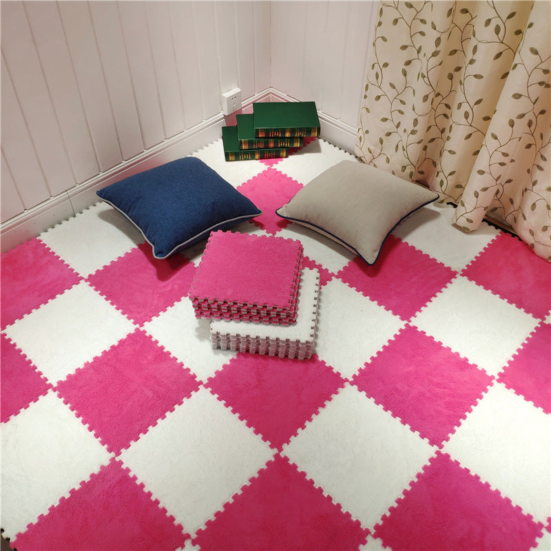 Tapis d'éponge encastrable en mousse composite pour les ménages