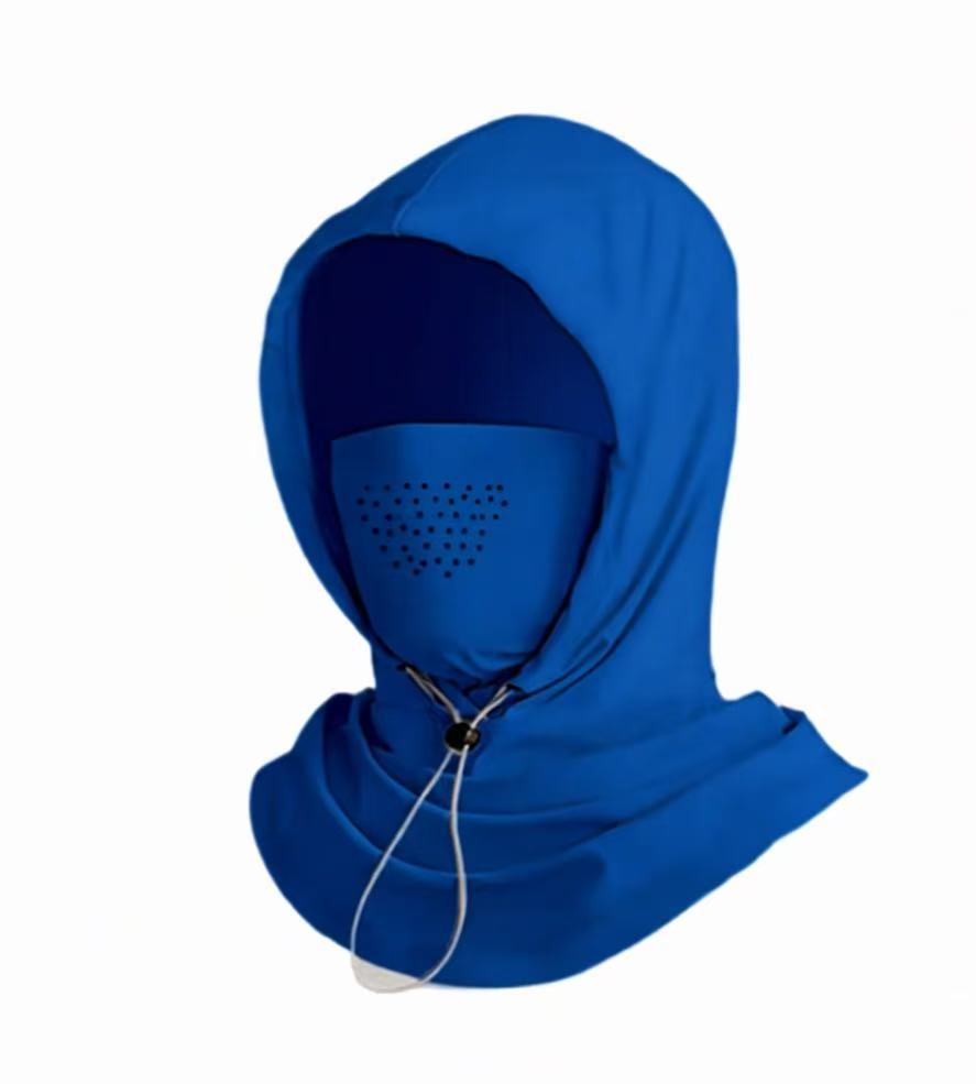 Masque visage écran solaire avec Hood Protection UV pleine face