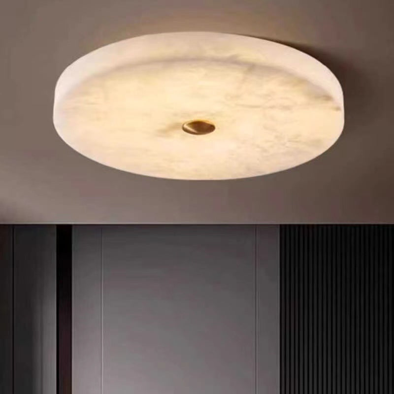Lampe de plafond ronde de style simple pour les chambres à coucher