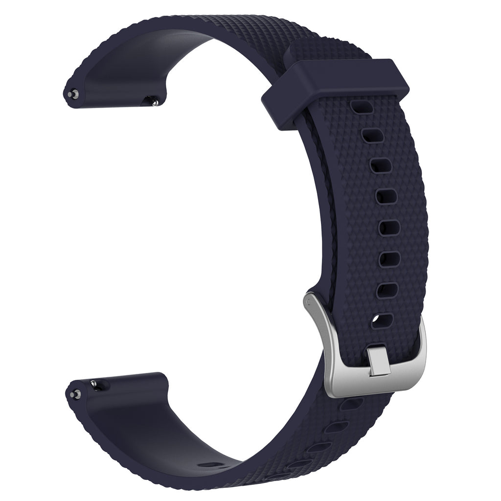 Bracelet de sport en acier silicone texturé