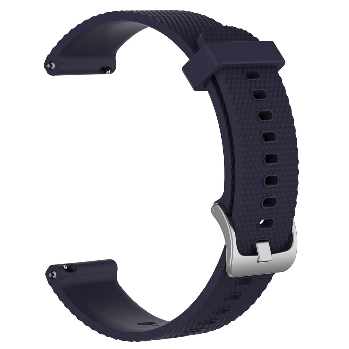 Bracelet de sport en acier silicone texturé