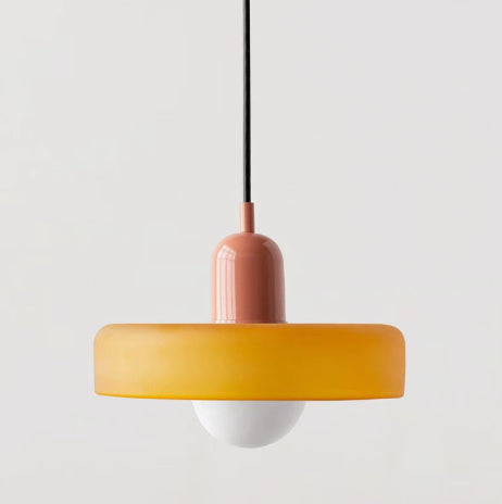 Simple Chandelier Creative Cream Style salon lampe en verre moderne
