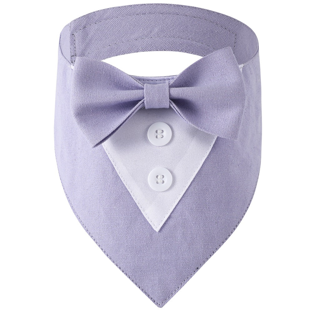 Bibe de chien de style britannique pour les mariages
