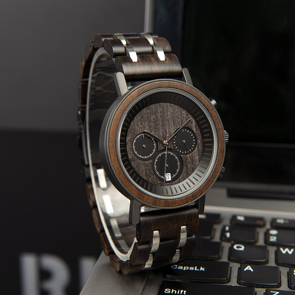 Montre analogique à quartz casual et élégant