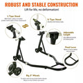 500KG Motorcycle Stand Paddock Heavy Duty Rear Wheel Lift Motorbike Carrier