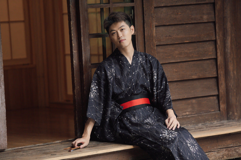 Japonais Kimono Homme traditionnel Samurai Gentleman