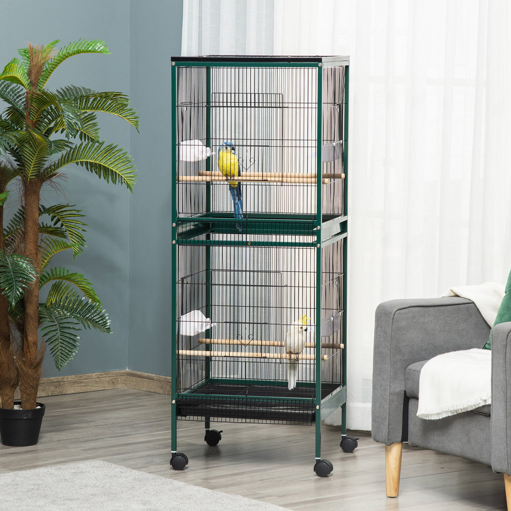 Large bird cage with 1.7 ft. Width for Wingspan