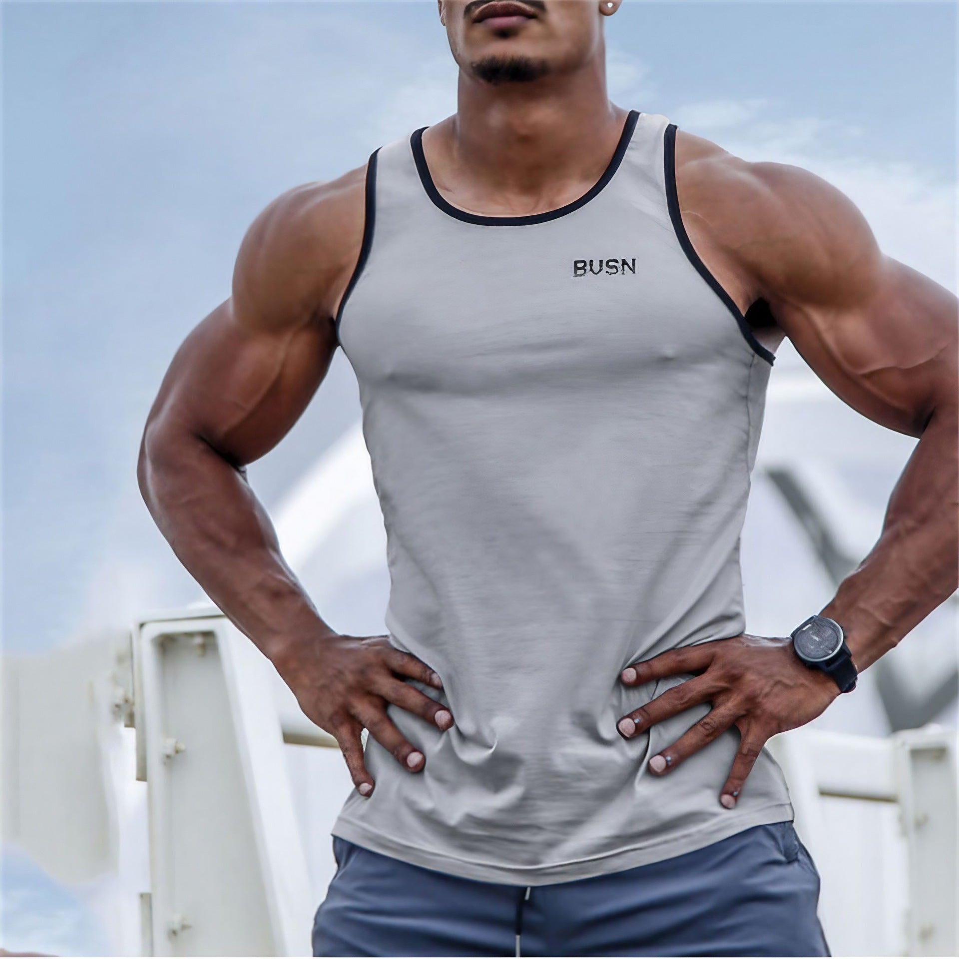 Veste de sports d'été occasionnels masculins