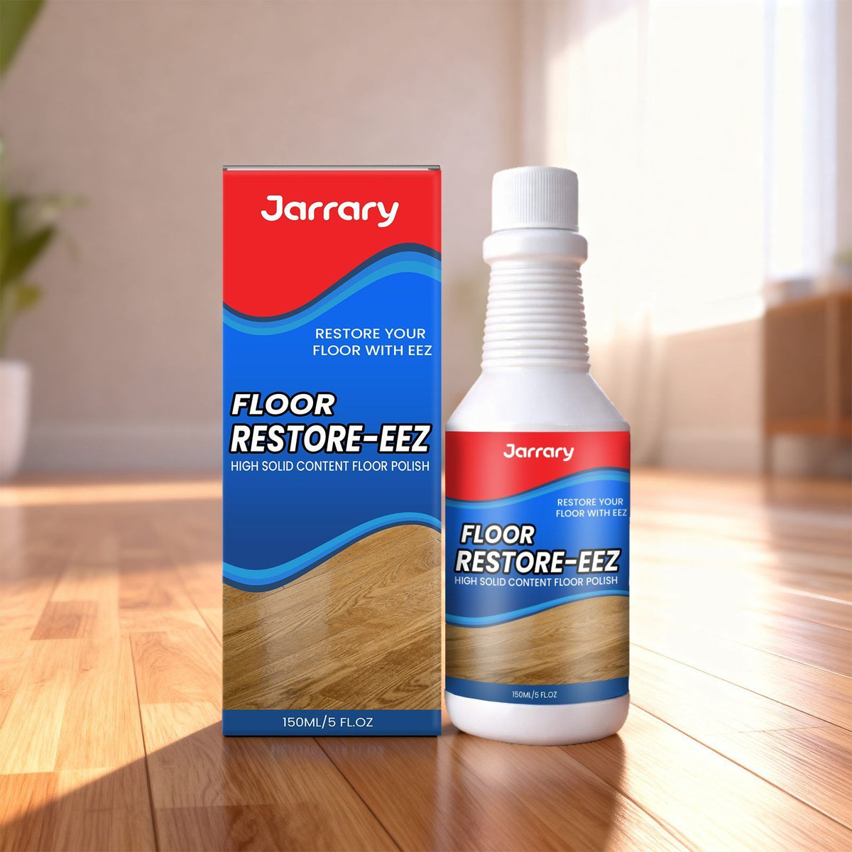 Nettoyage et polissage du sol des jarrets
