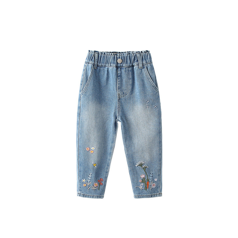 Jeans denim Western-Style pour filles