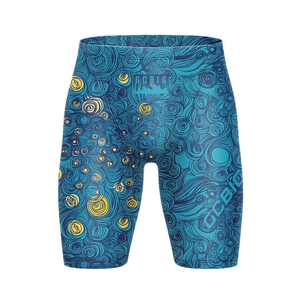 Trunks de natation pour hommes à séchage rapide Tight Team Production Vêtements Courant en plein air
