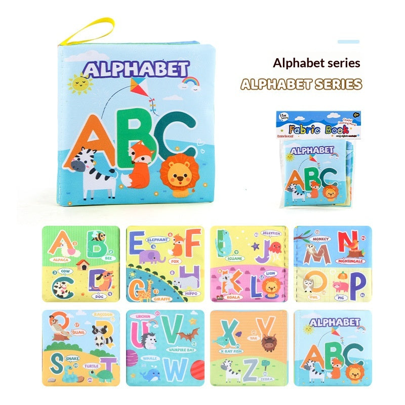 4 Pages 8 Côtés Livre de vêtements pour bébés Jouets éducatifs à l'épreuve des déchirures