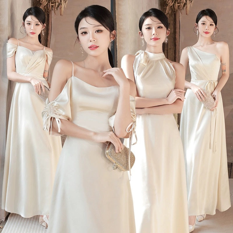Luxury Champagne Niche Summer Dress