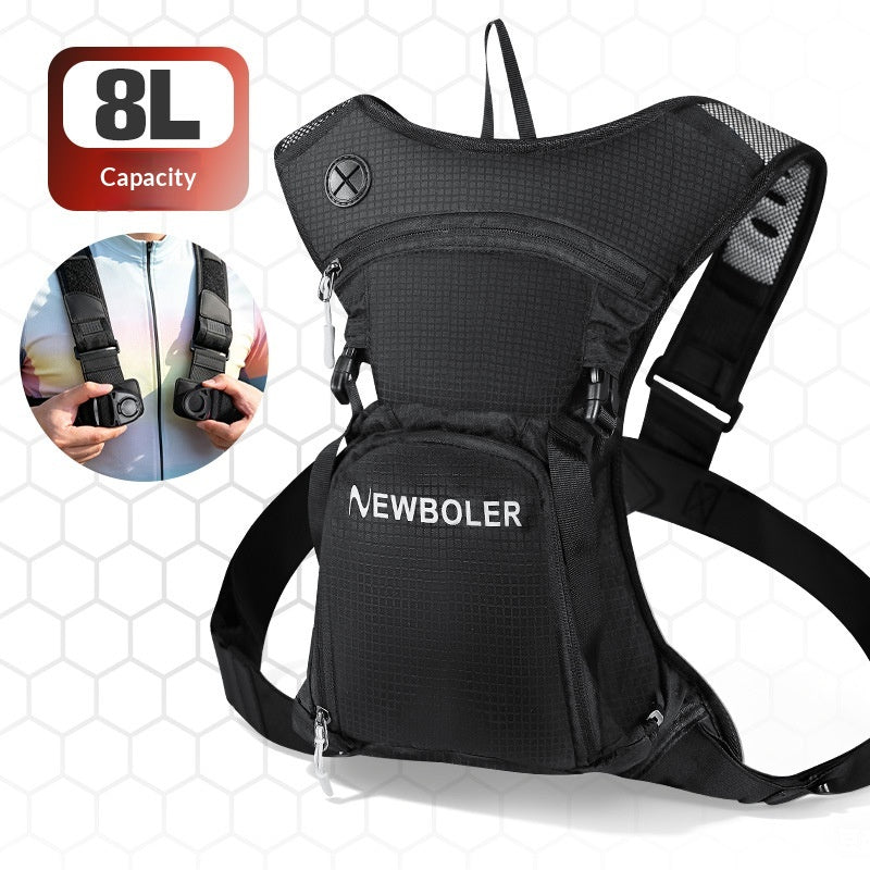 Sac à dos de moto à double épaule