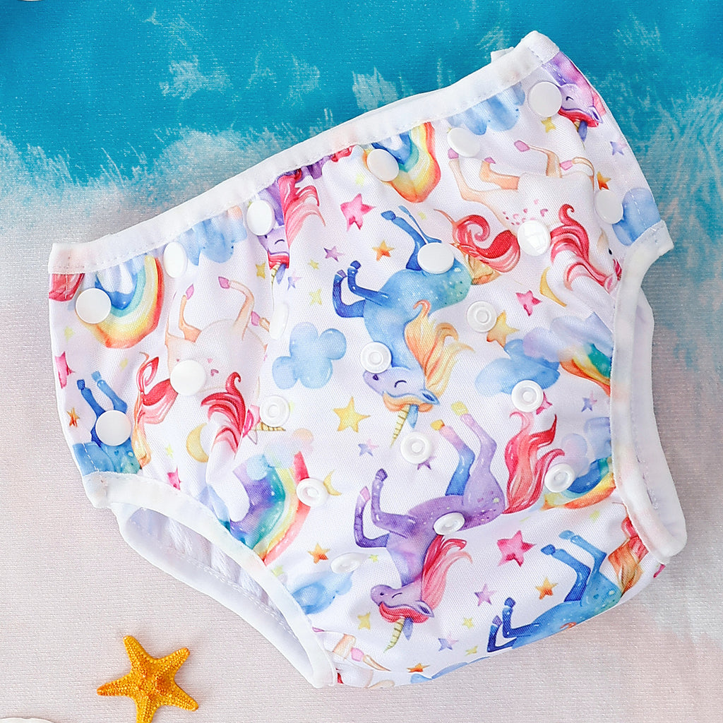 Pantalons de bain respirant en mesh bébé
