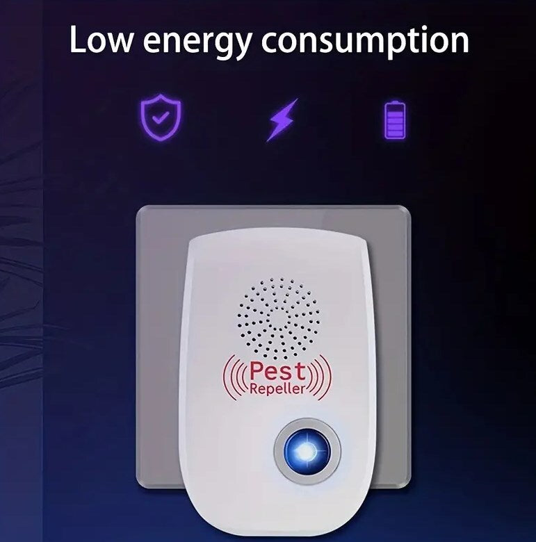 4X Ultrasonic Pest Control Repeller UK Mouse de souris de rat à rejet externe