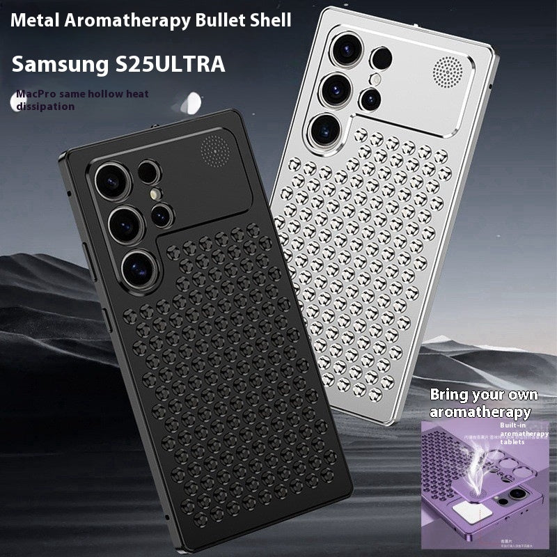S25ULTRA Aromatherapy Ressort fixation Shell alliage d'aluminium dissipation de chaleur