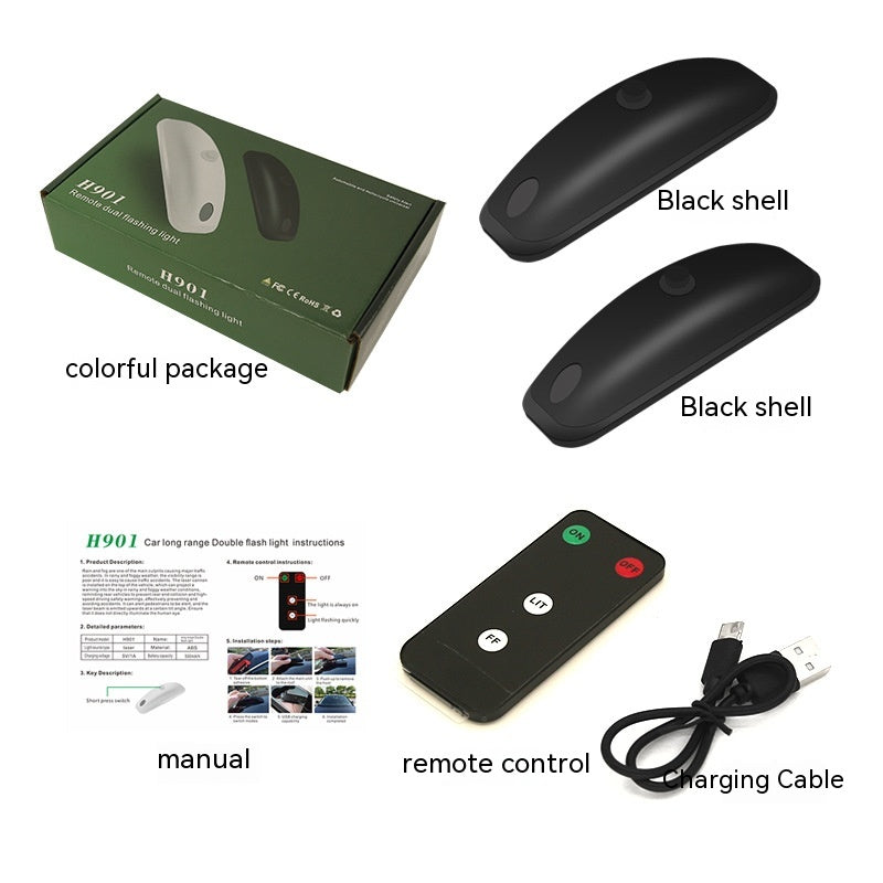 Voiture Remote Pilot Light Rain Fog Météo Anti-collision Aide Strobe Light