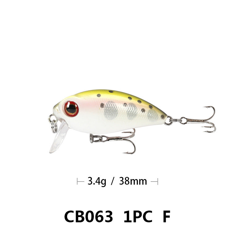 Lure Rock Cocked Bouche Lu Ya Bait Faux bionique