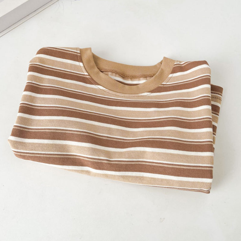 T-shirt vintage rayé pour enfants