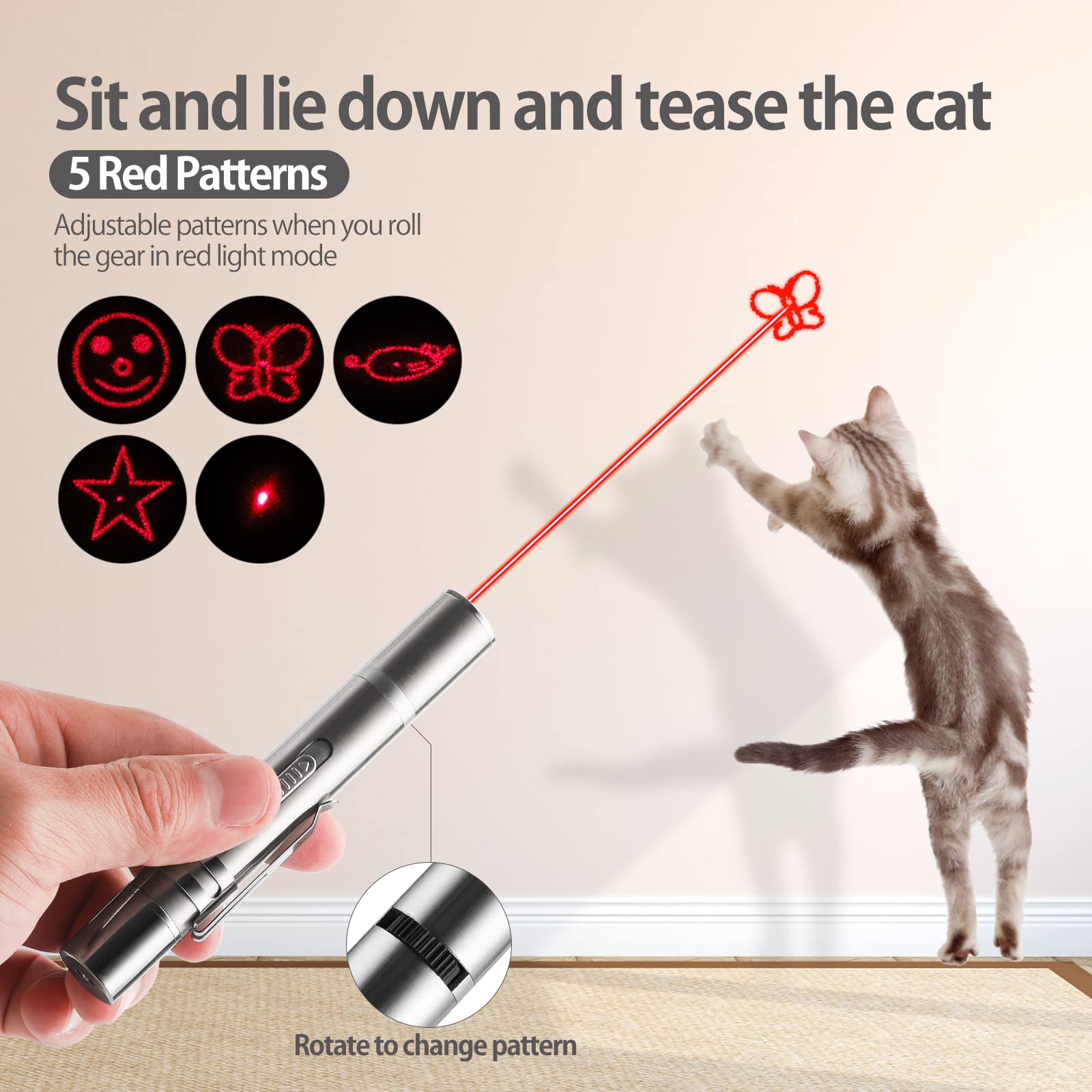 Jouet de chat interactif