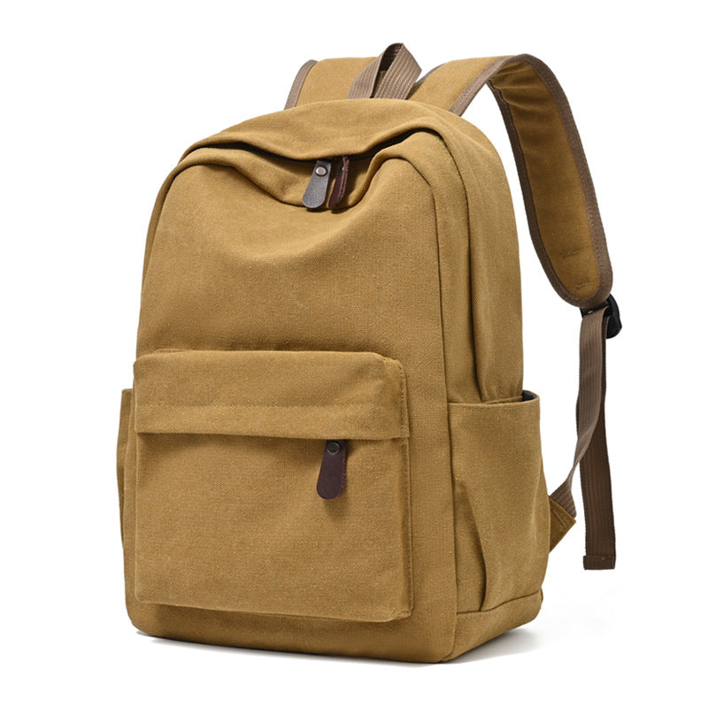 Canvas Grand Capacité Sac à dos pour hommes