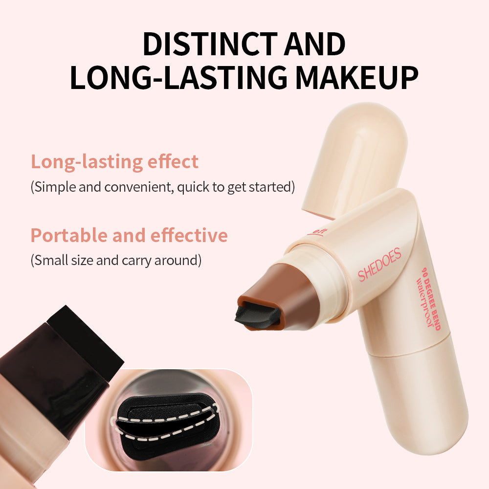 Love Eyeliner Seal Waterproof Et Stamp Stamp Stylo Eyeliner Durable Application de maquillage naturel A