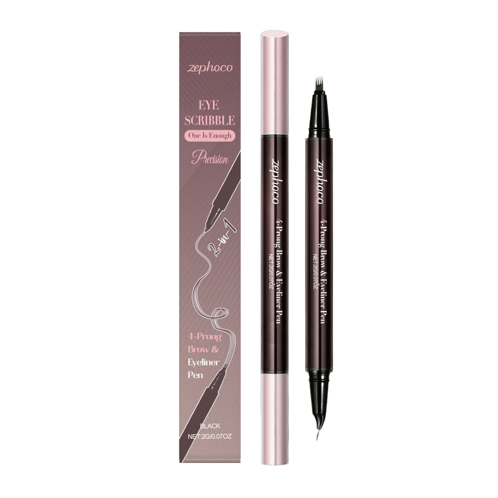 Crayon à sourcils liquides deux en un