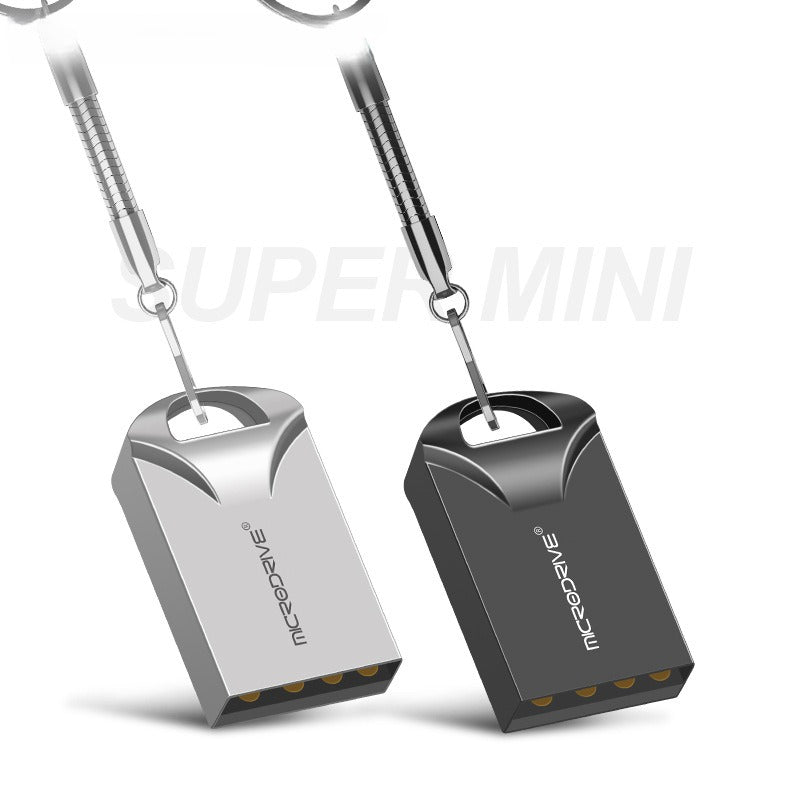 Mini clé USB en métal à grande capacité